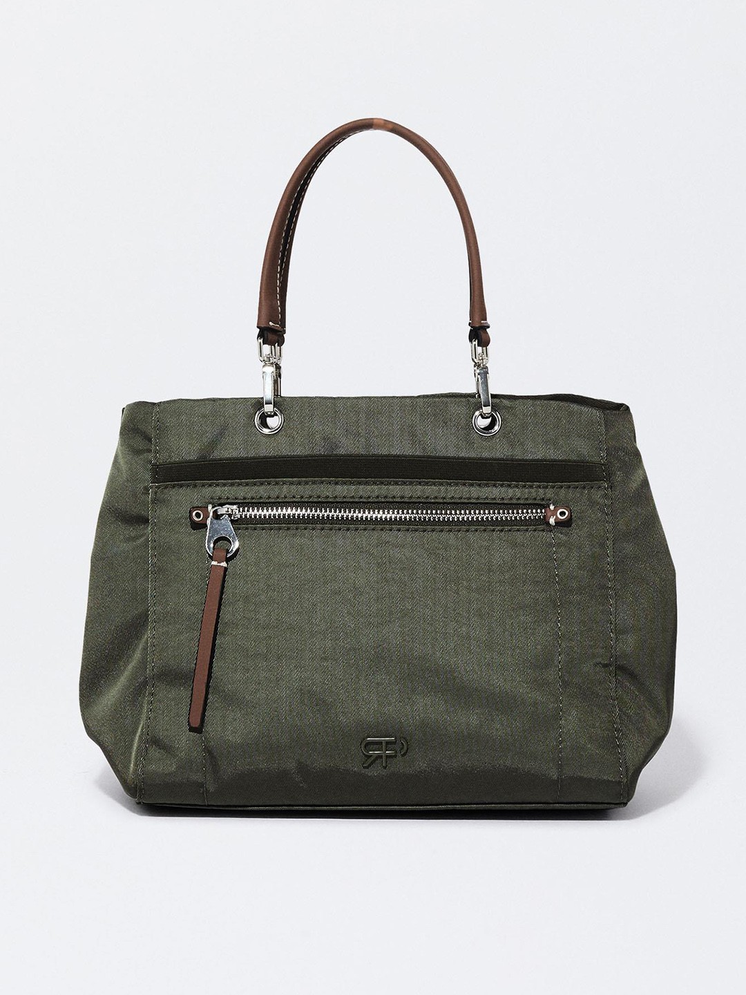 

PARFOIS Structured Handheld Bag, Olive