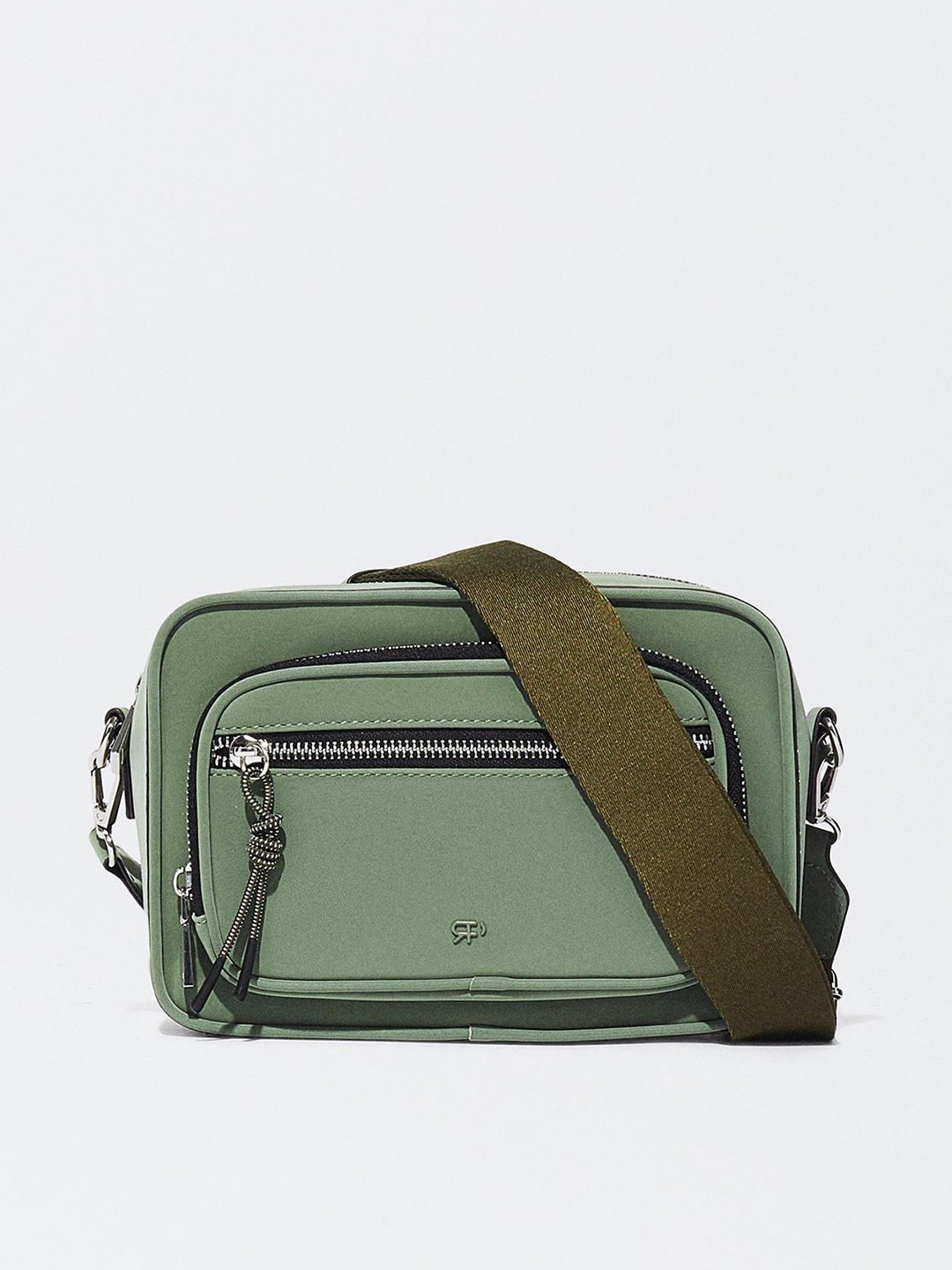 

PARFOIS Structured Sling Bag, Green