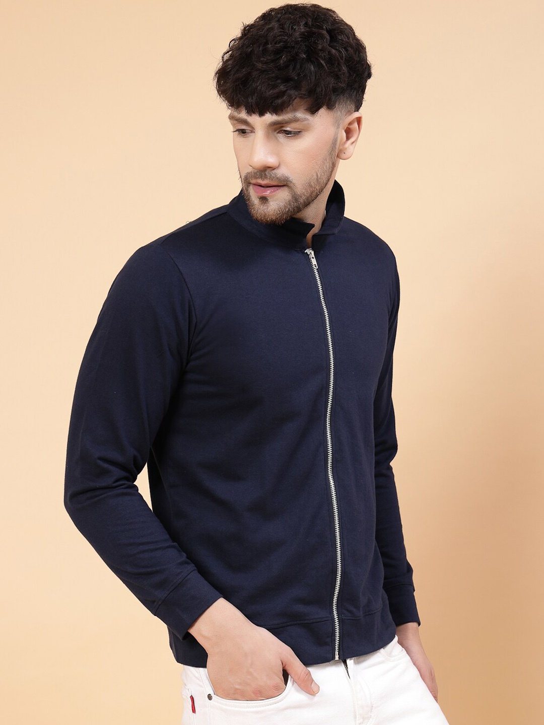 

Rigo Men Lightweight Bomber Jacket, Navy blue