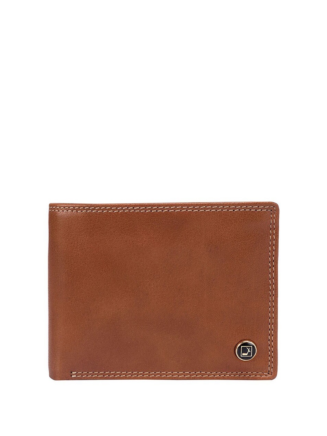 

Da Milano Leather Two Fold Wallet, Brown
