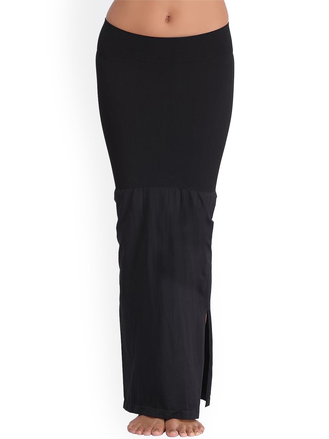 

MISS VERVE Stretchable Saree Shapewear, Black