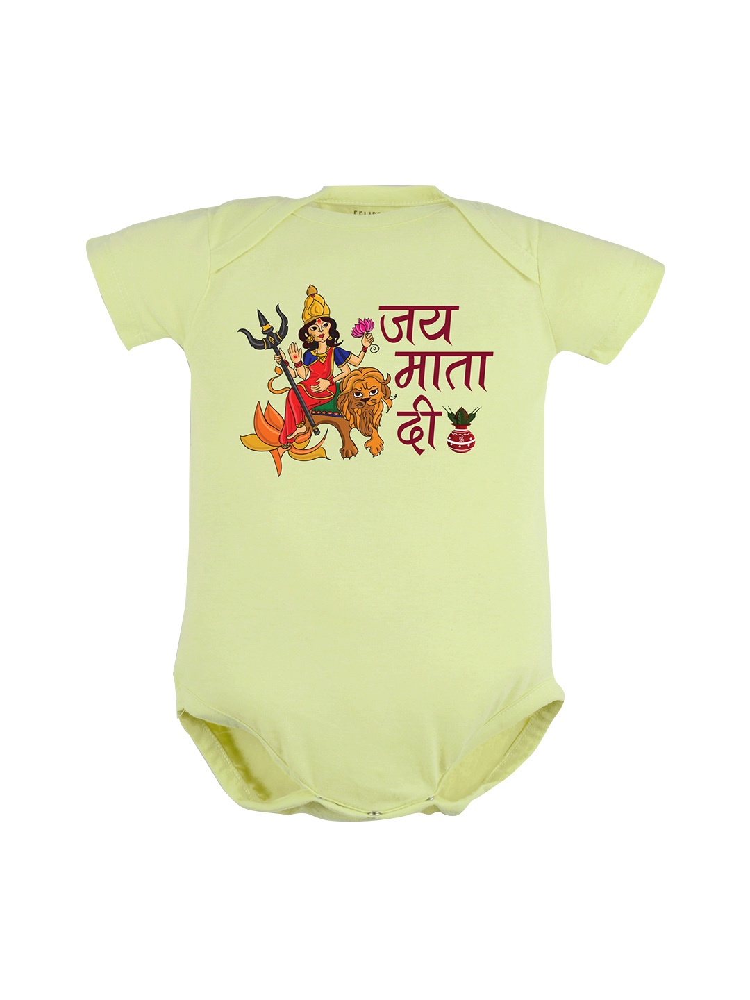 

FFLIRTYGO Infants Printed Pure Cotton Bodysuit, Green