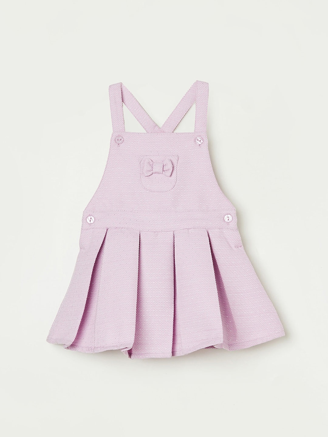 Juniors by Lifestyle Girls Shoulder Straps Pinafore Dress, Lavender