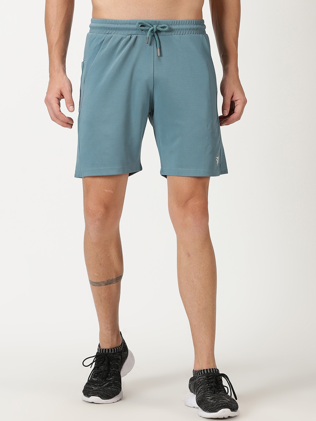 

deb Men Workout Shorts with Alpha Dry Technology, Blue