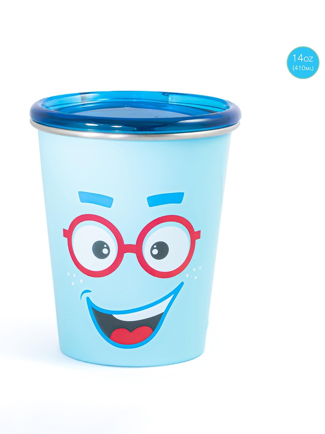 

Rabitat Red Printed Stainless Steel Cups With Lid