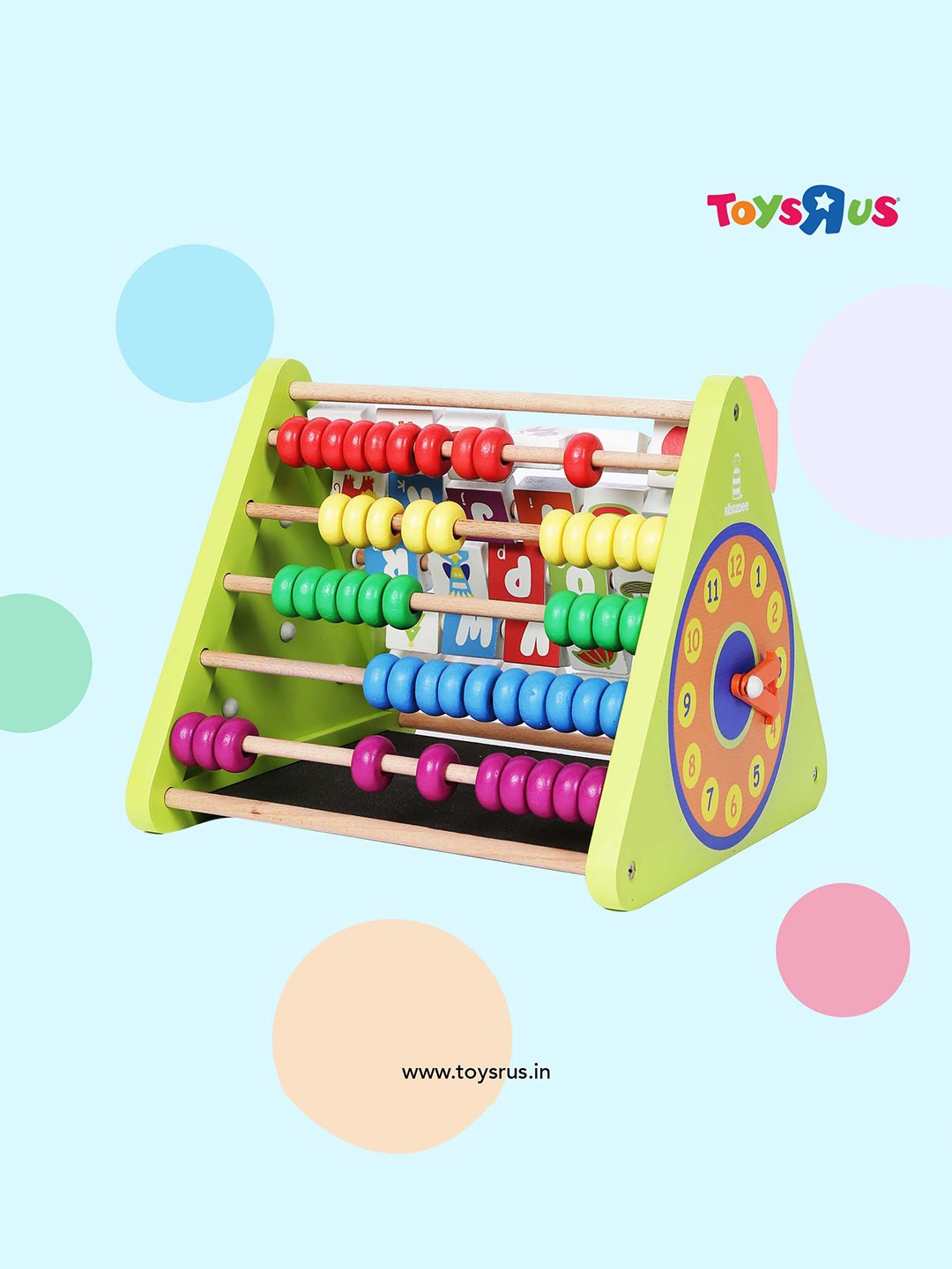 

Shumee Toys Kids Green Activity Triangle Toy