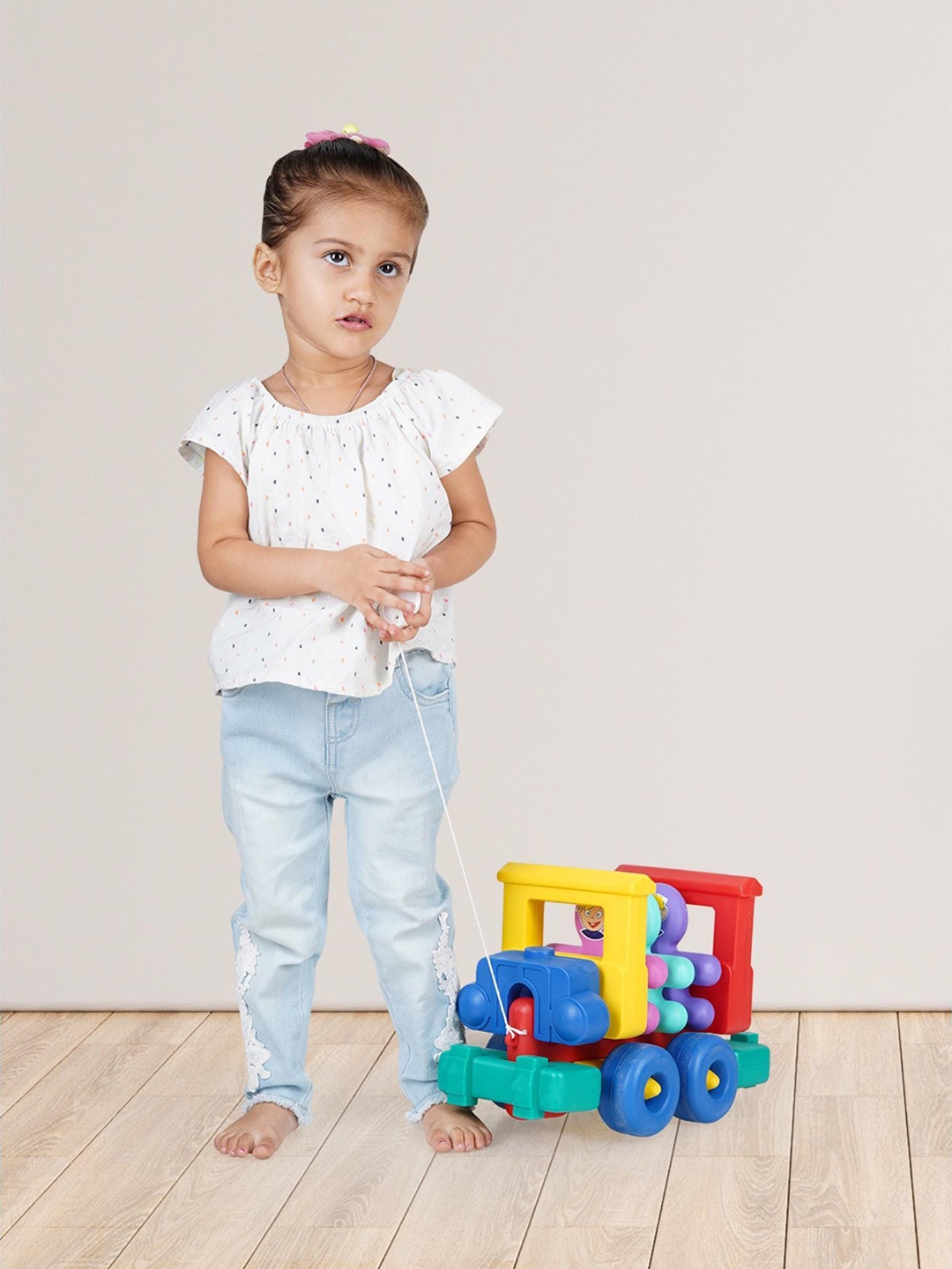 

OkPlay Kids My School Bus Toy, Blue