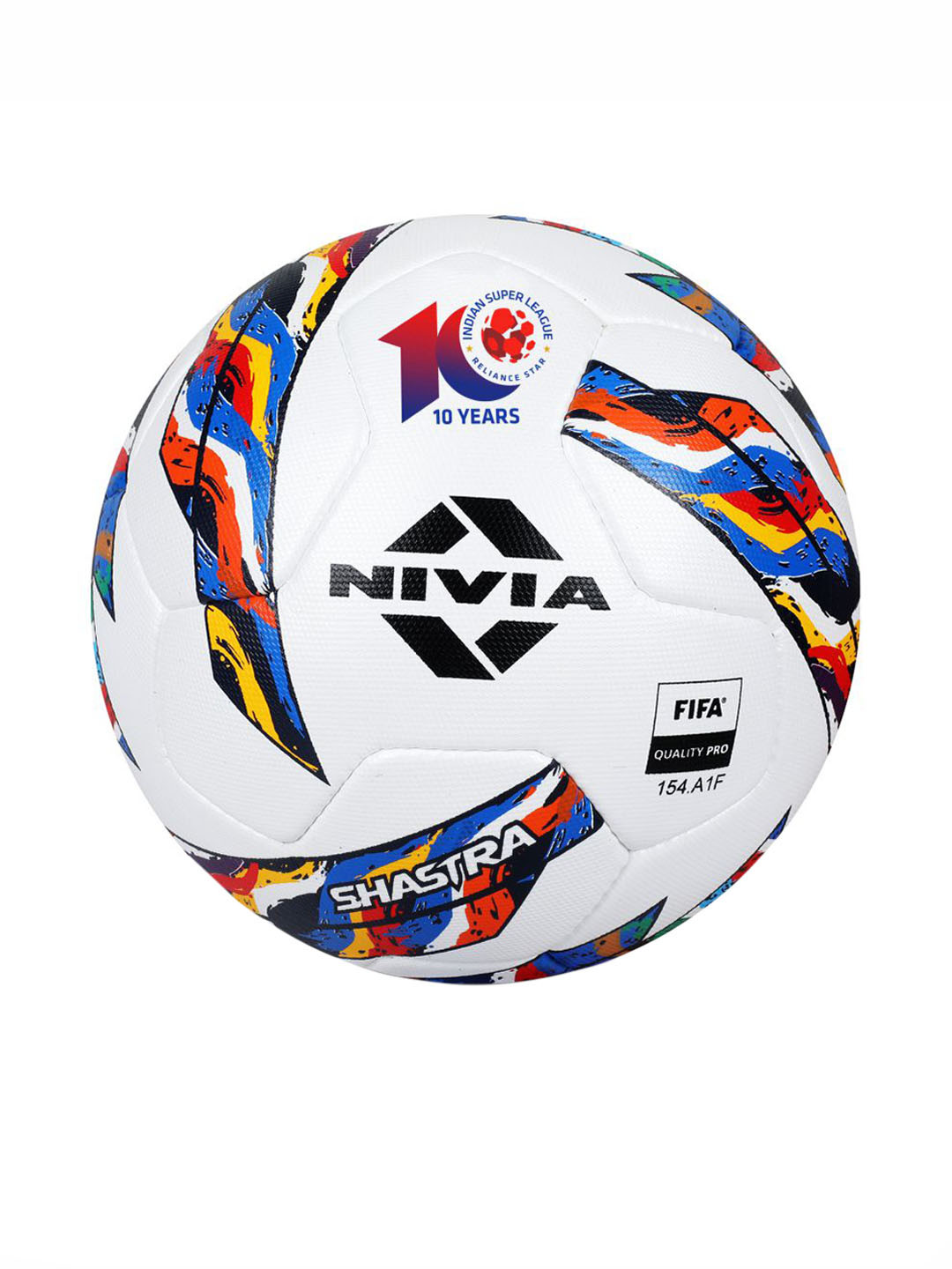 

NIVIA FIFA Quality PRO Shastra Football with ISL Logo, White