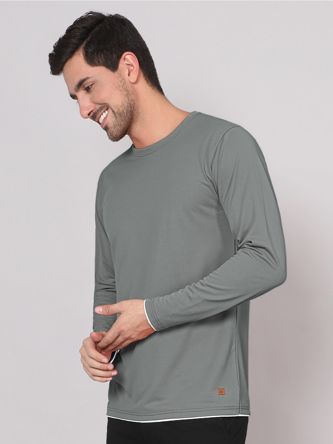 

Beyoung Men Grey Pockets T-shirt