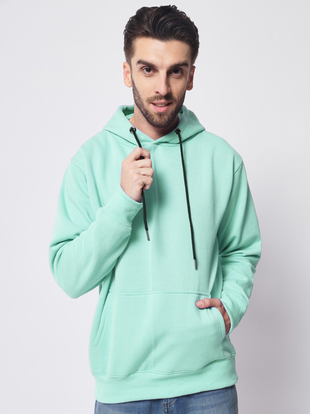 

FFLIRTYGO Hooded Fleece Sweatshirt, Green