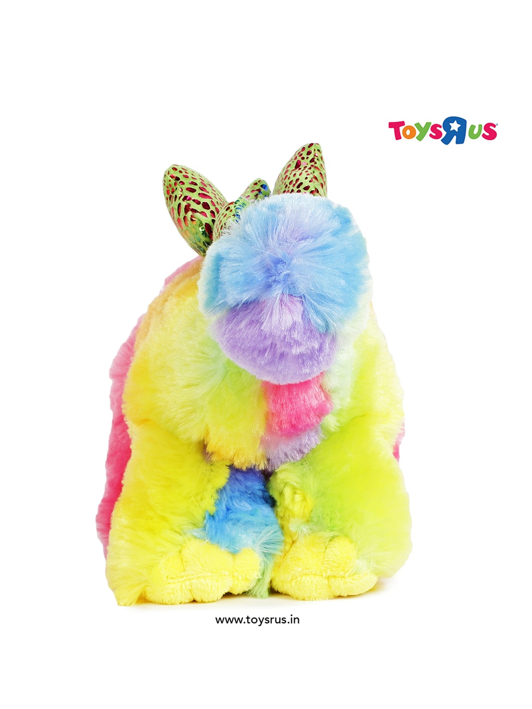 

Wild Republic Kids Rainbowkins Stegosaurus Plush Soft Toy, Yellow