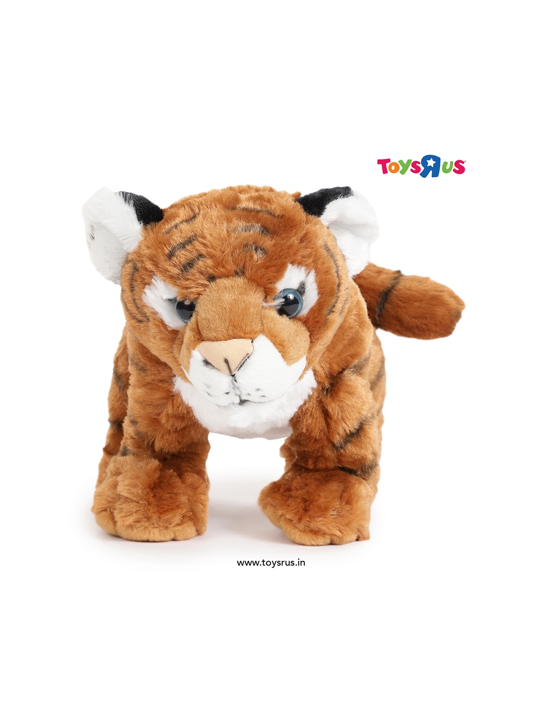 

Wild Republic Kids Brown & White Baby Tiger Plush Soft Toy