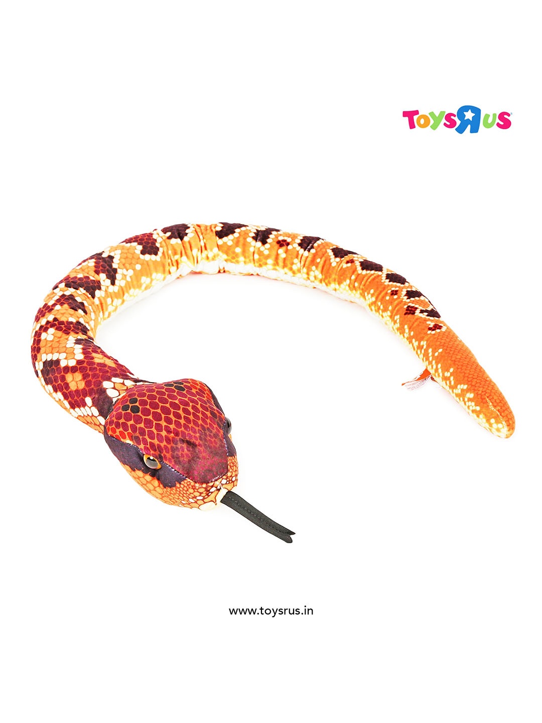 

Wild Republic Kids Snake Plush Soft Toy, Maroon