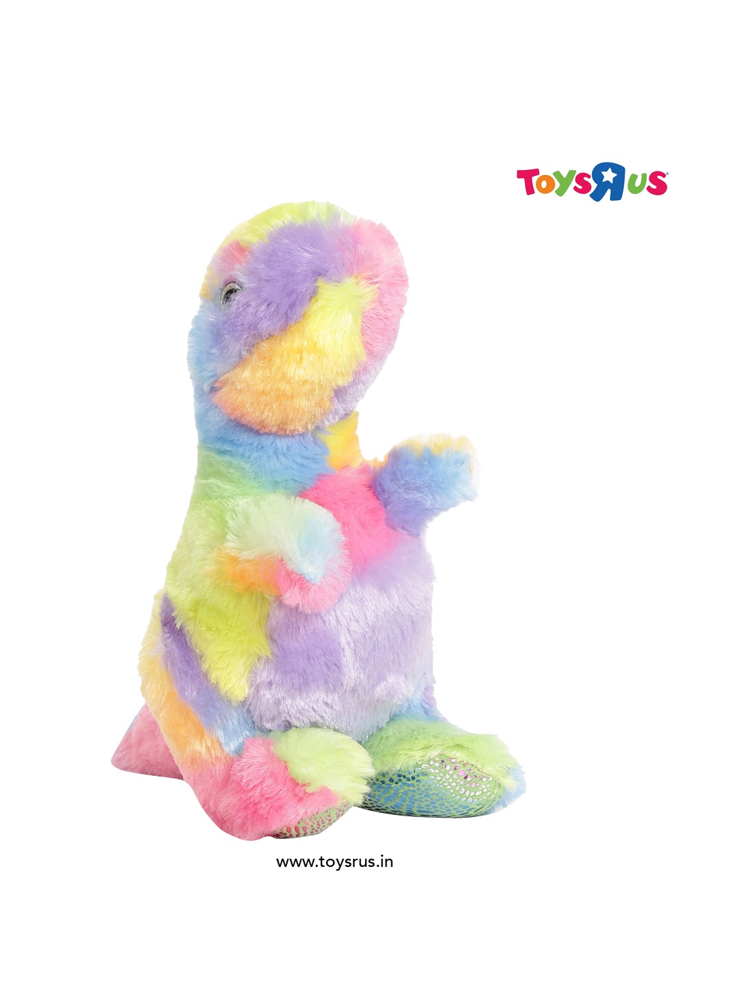 

Wild Republic Kids Cotton Rainbowkins T-Rex Plush Soft Toy, Pink