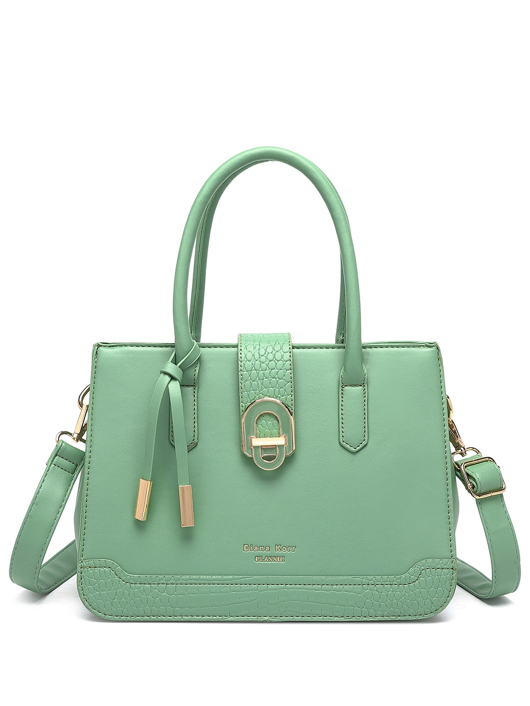 

Diana Korr Structured Handheld Bag, Green