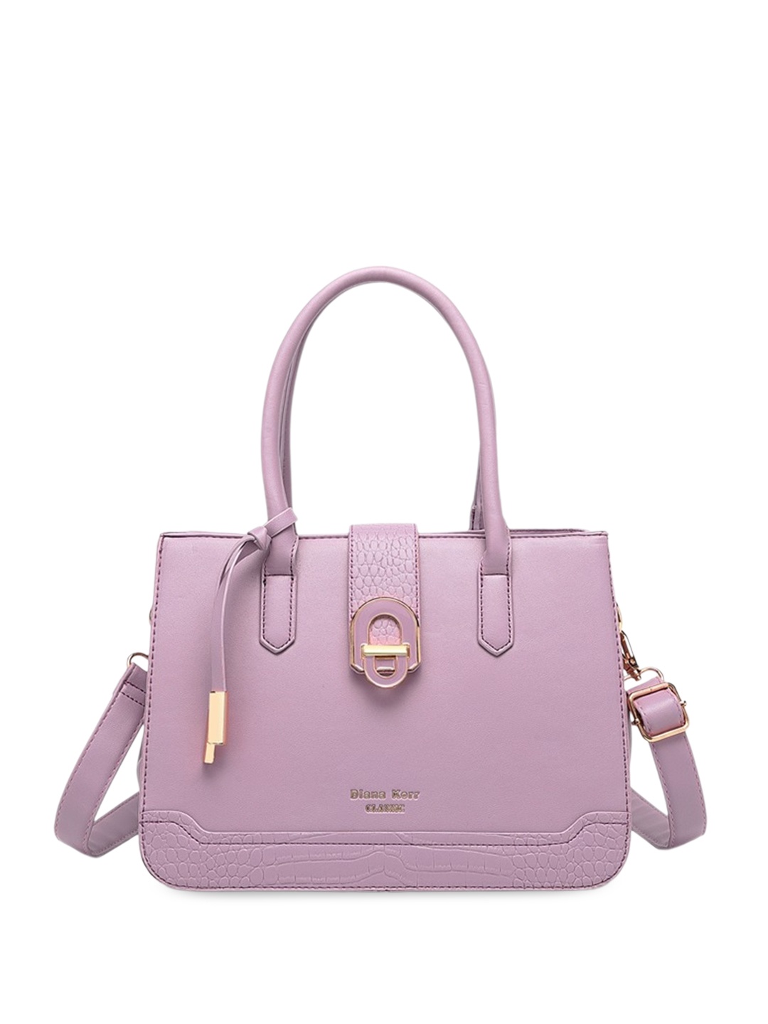 

Diana Korr Structured Shoulder Bag, Mauve