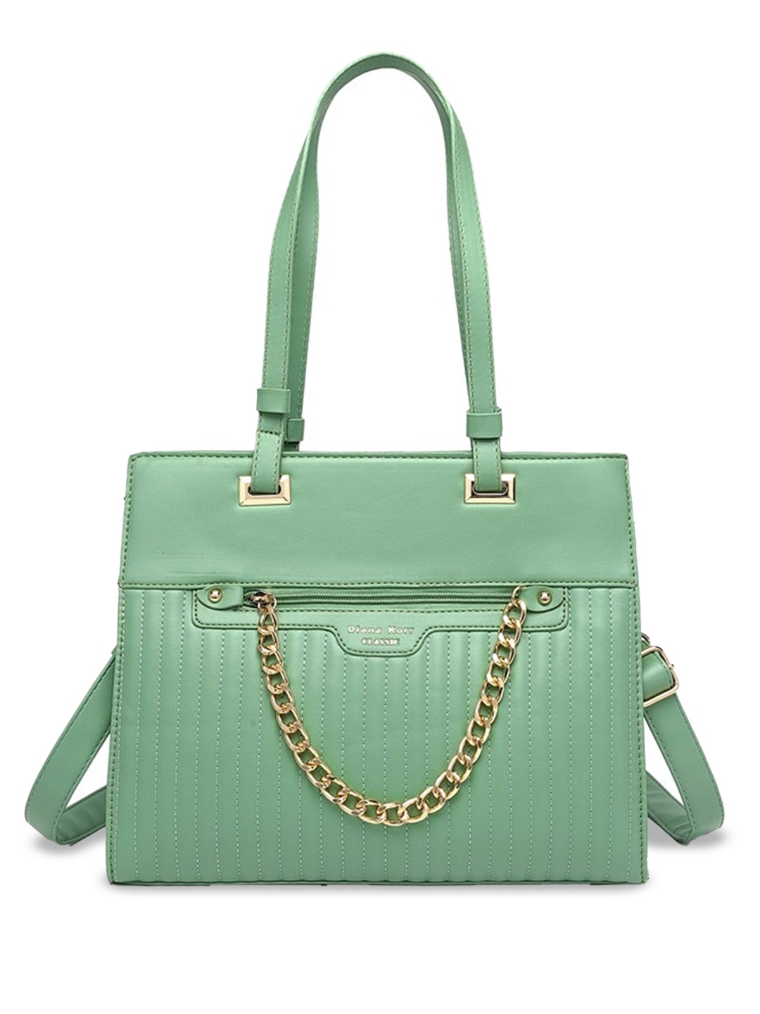 

Diana Korr Structured Shoulder Bag, Green
