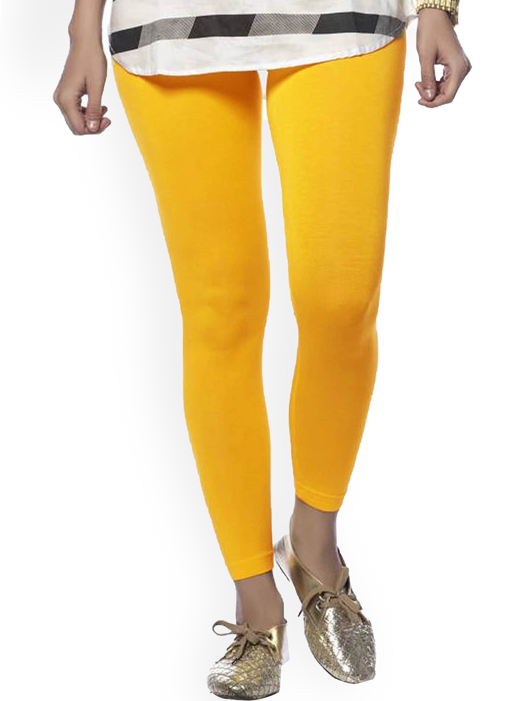 

FUBAR Ankle Length Leggings, Yellow