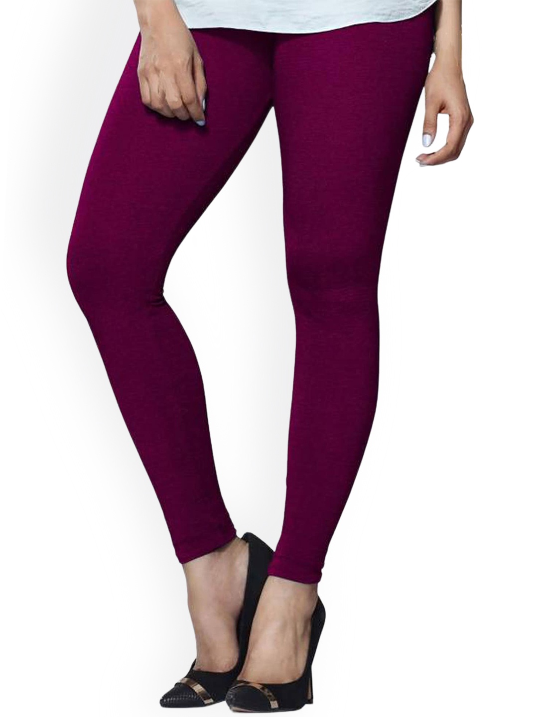 

FUBAR Ankle Length Casual Leggings, Purple