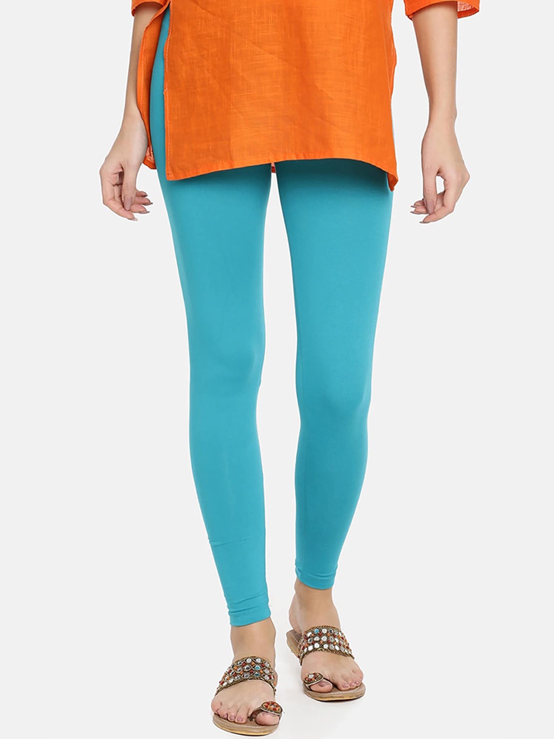 

FUBAR Ankle Length Leggings, Blue