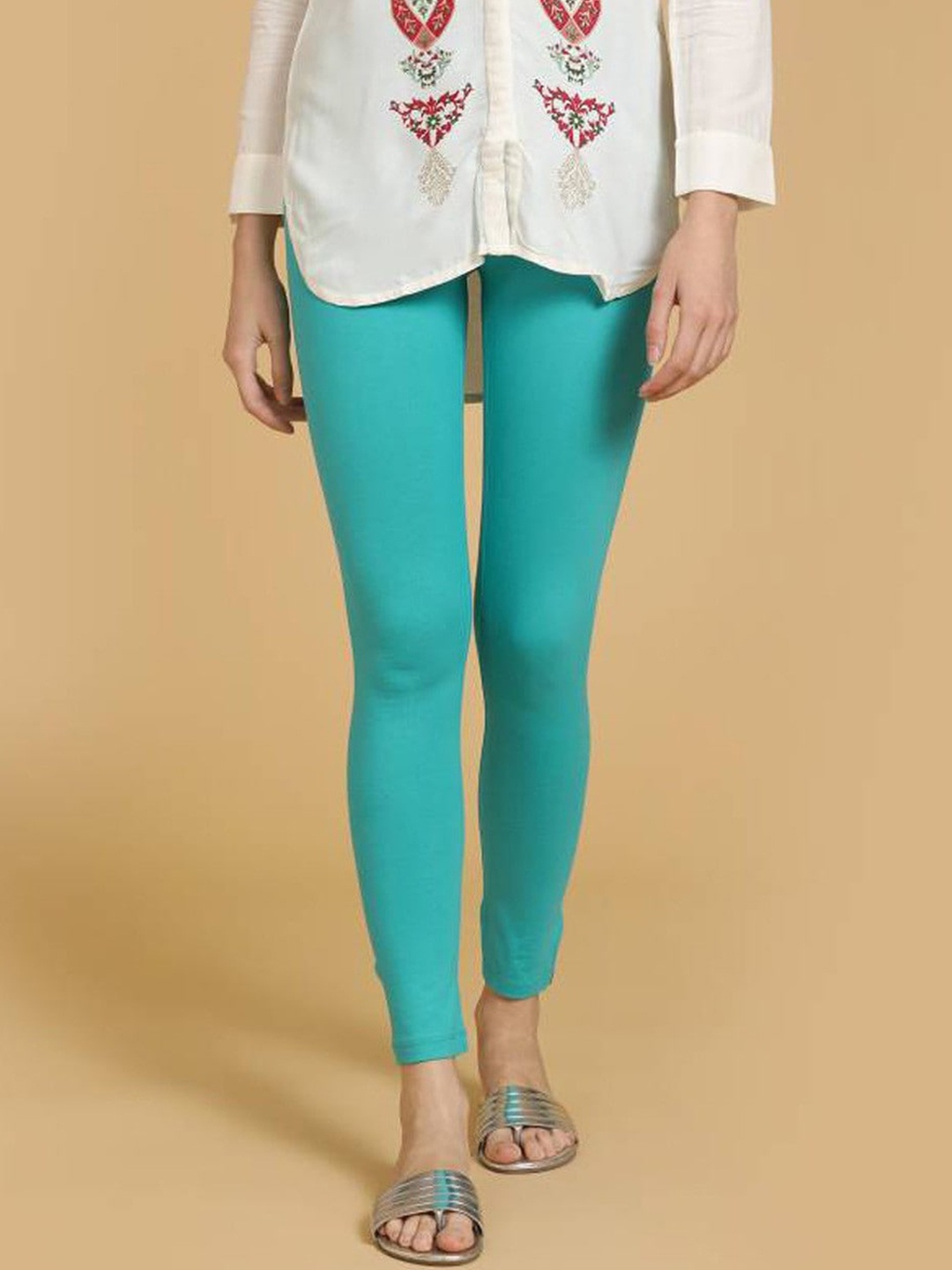 

FUBAR Ankle Length Leggings, Blue