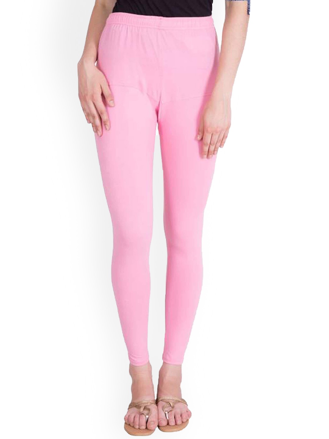 

FUBAR Ankle Length Casual Leggings, Pink