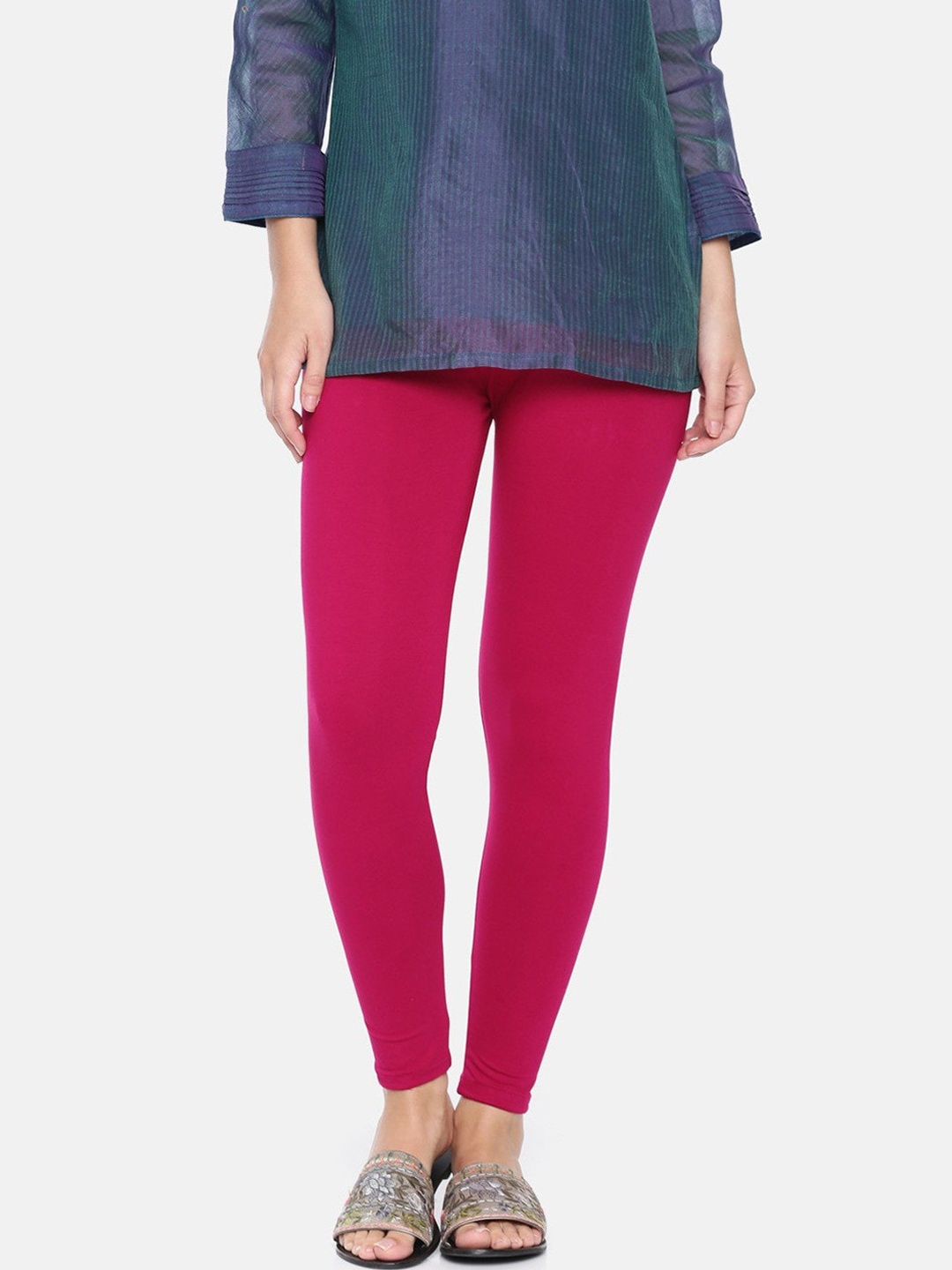

FUBAR Ankle Length Leggings, Pink