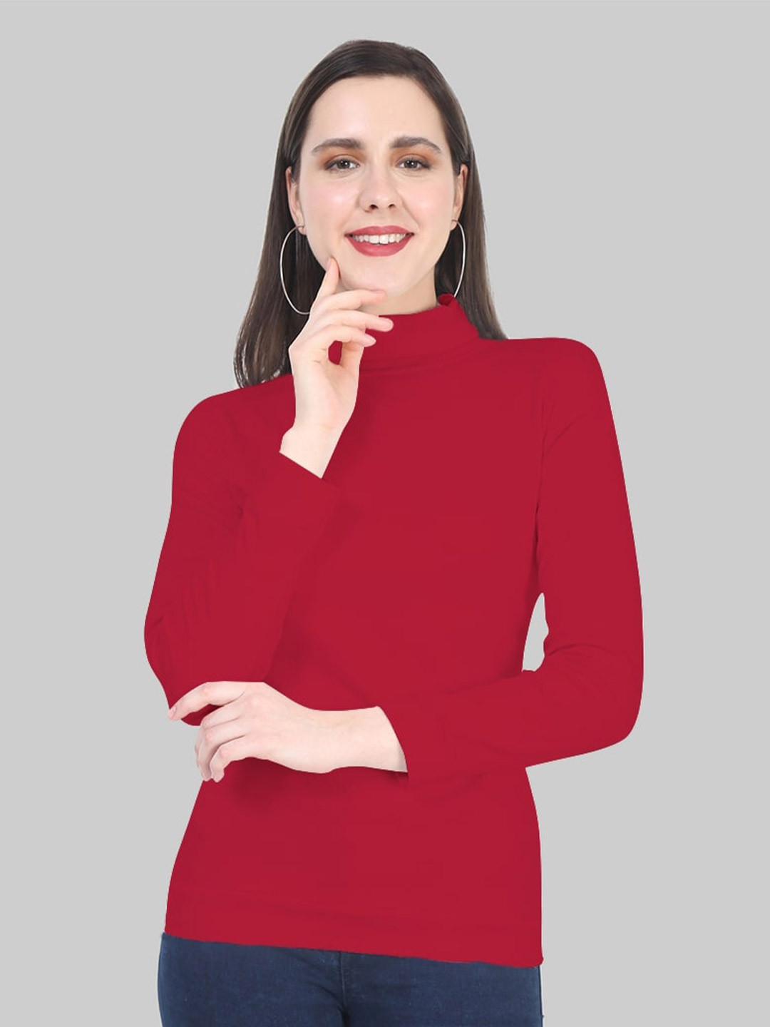 

Fasha Women Maroon Sweatshirt
