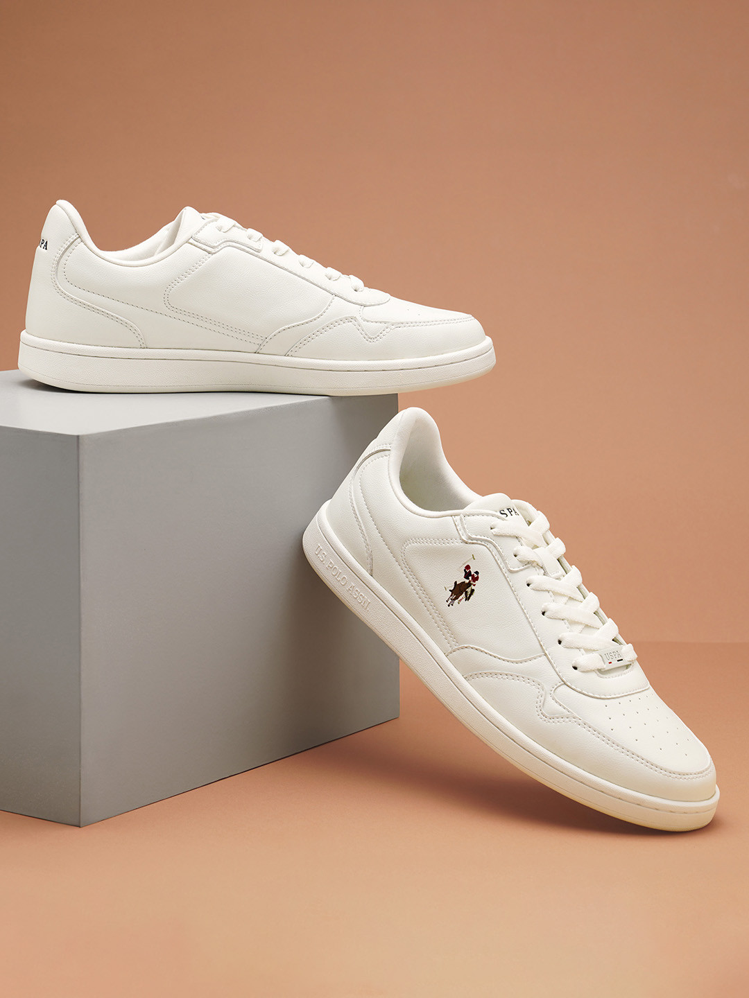 

U.S. Polo Assn. Men Haiman All Day Sneakers, White