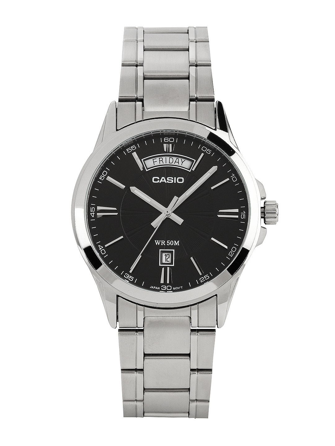 

Casio Enticer Men Black Analogue watch A840 MTP-1381D-1AVDF