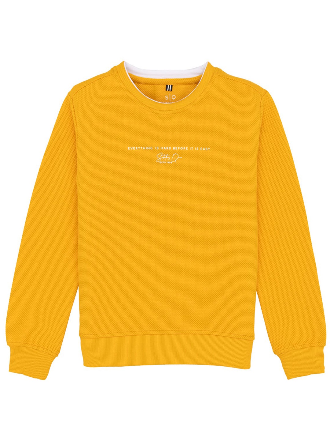 

Status Quo Boys Cotton Pullover, Orange