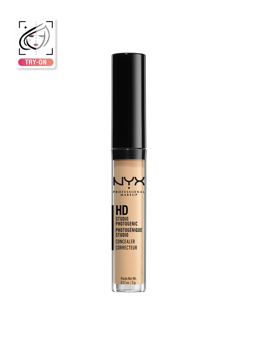 

NYX PROFESSIONAL MAKEUP HD Studio Photogenic Lightweight Liquid Concealer 3g - Beige 04