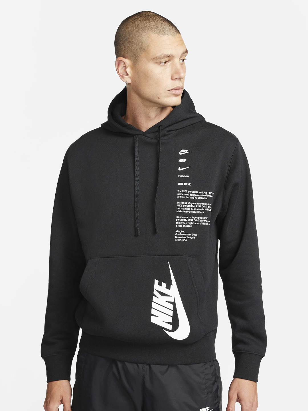 

Nike Club Fleece+ Pullover Hooded Sweatshirt, Black