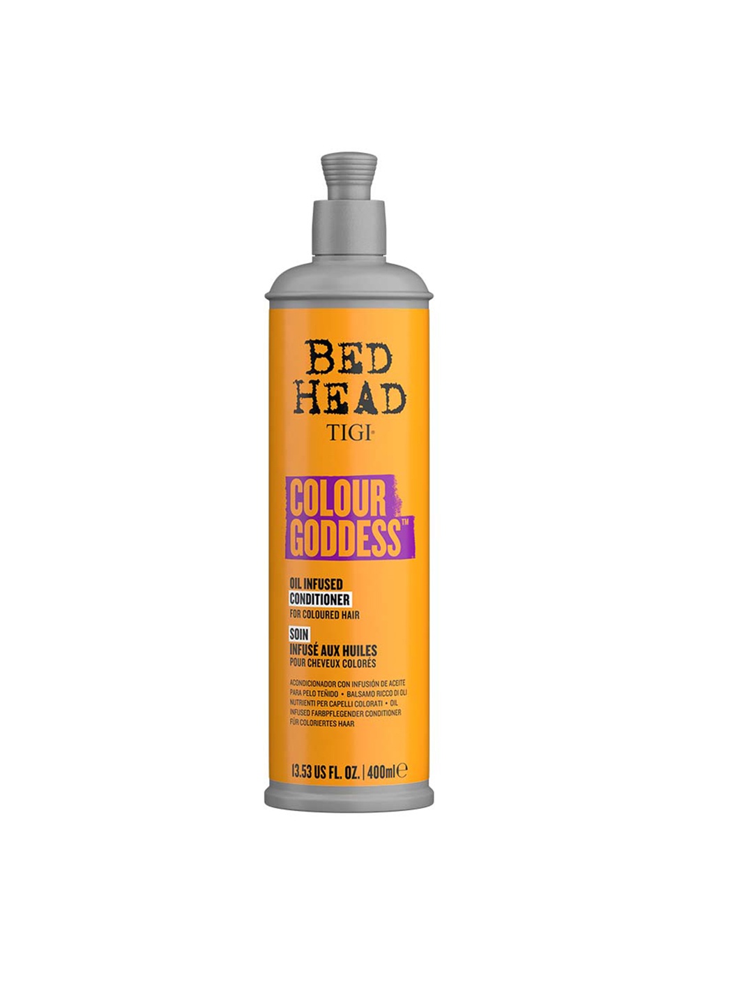 

TIGI BED HEAD Colour Goddess Oil Infused Conditioner for Coloured Hair - 400 ml, Yellow