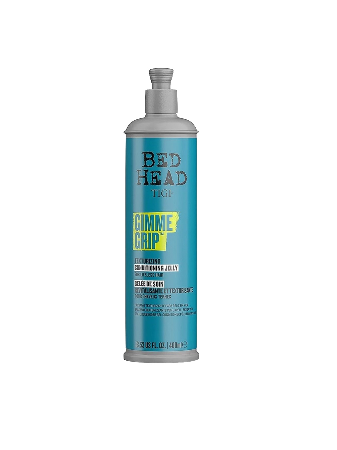 

TIGI BED HEAD Gimme Grip Texturizing Conditioning Jelly for Lifeless Hair - 400 ml, Blue