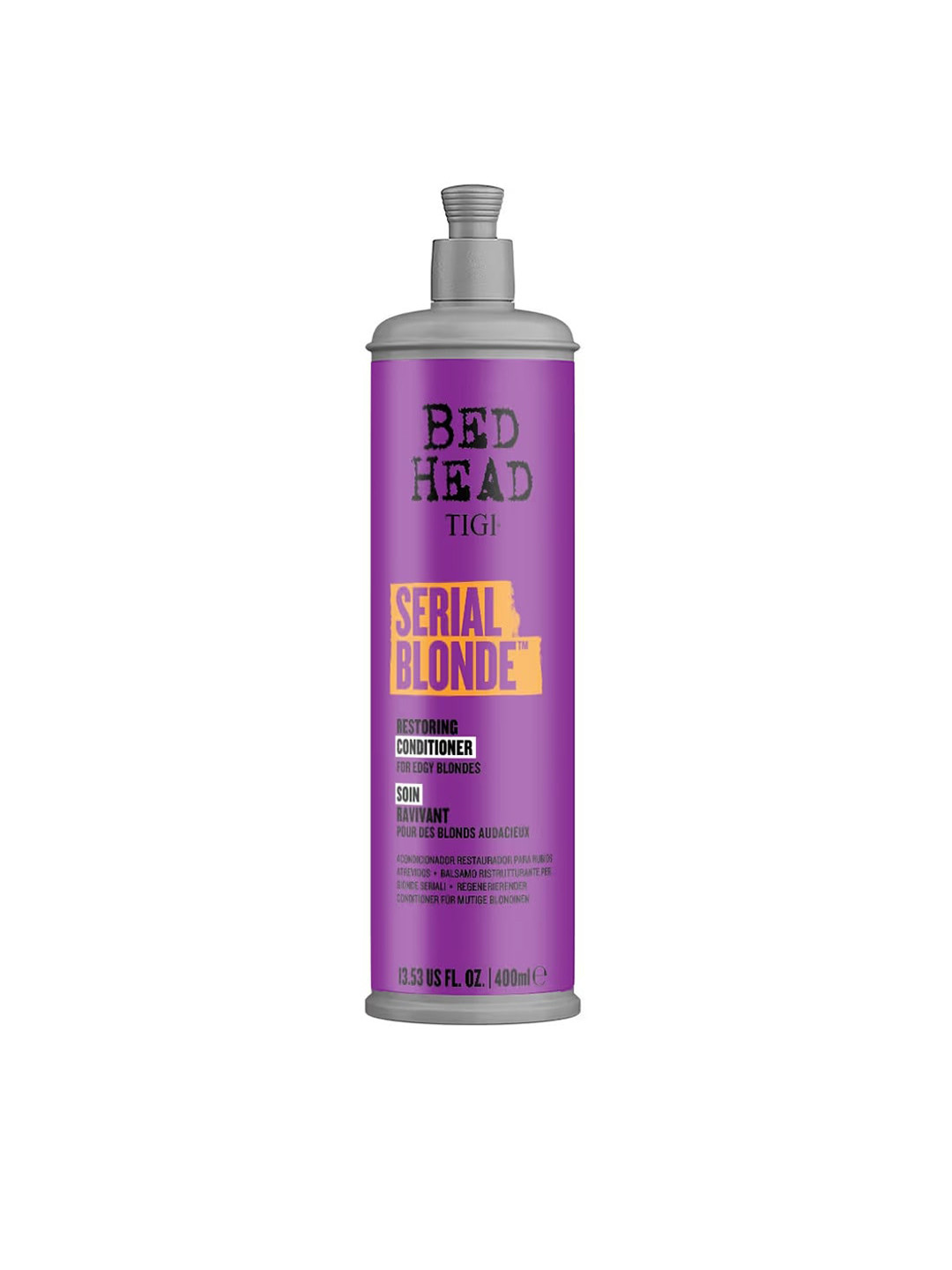 

TIGI BED HEAD Serial Blonde Restoring Conditioner for Edgy Blondes - 400 ml, Purple