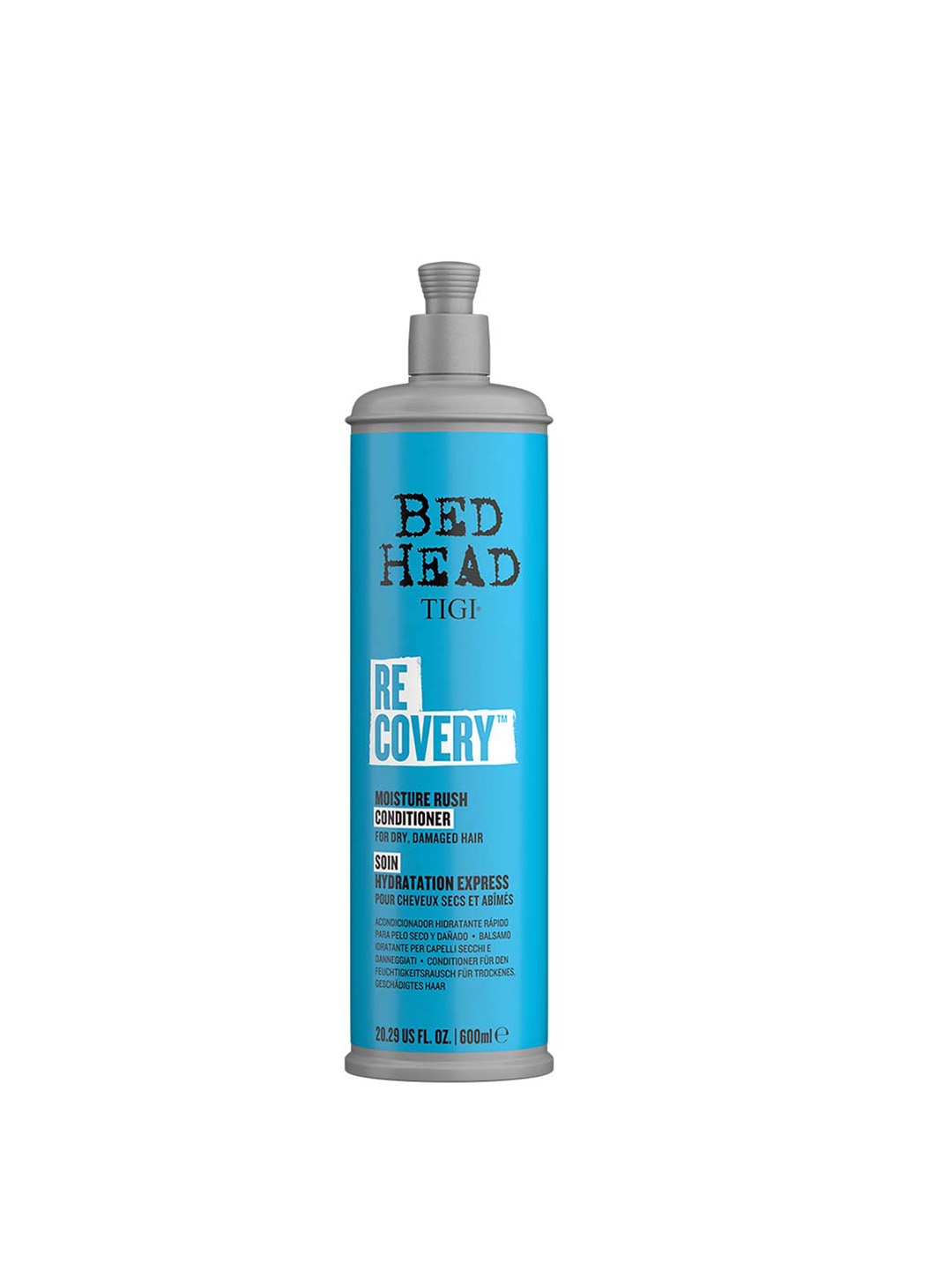 

TIGI BED HEAD Recovery Moisture Rush Conditioner for Dry & Damaged Hair - 600 ml, Blue