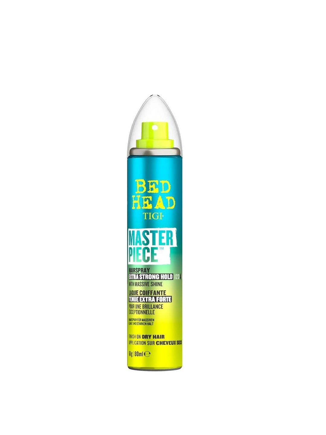 

TIGI BED HEAD Masterpiece Extra Strong Hold Hair Spray - 80 ml, Green