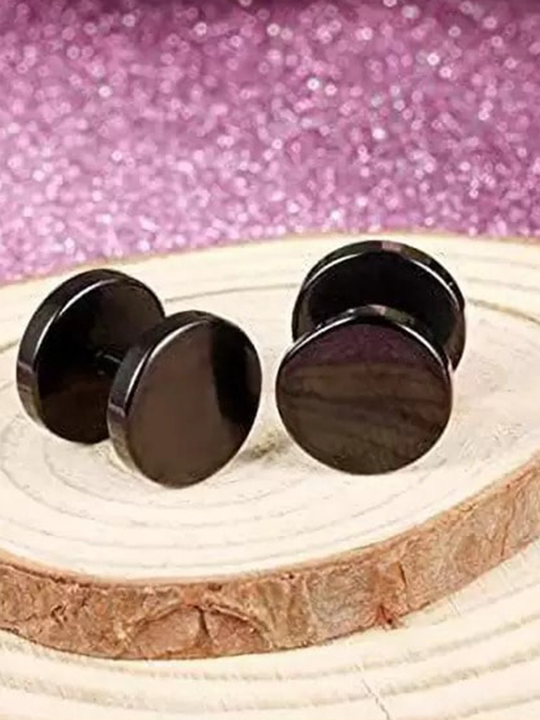 

KRYSTALZ Set Of 4 Stainless Steel Classic Studs Earrings, Gold