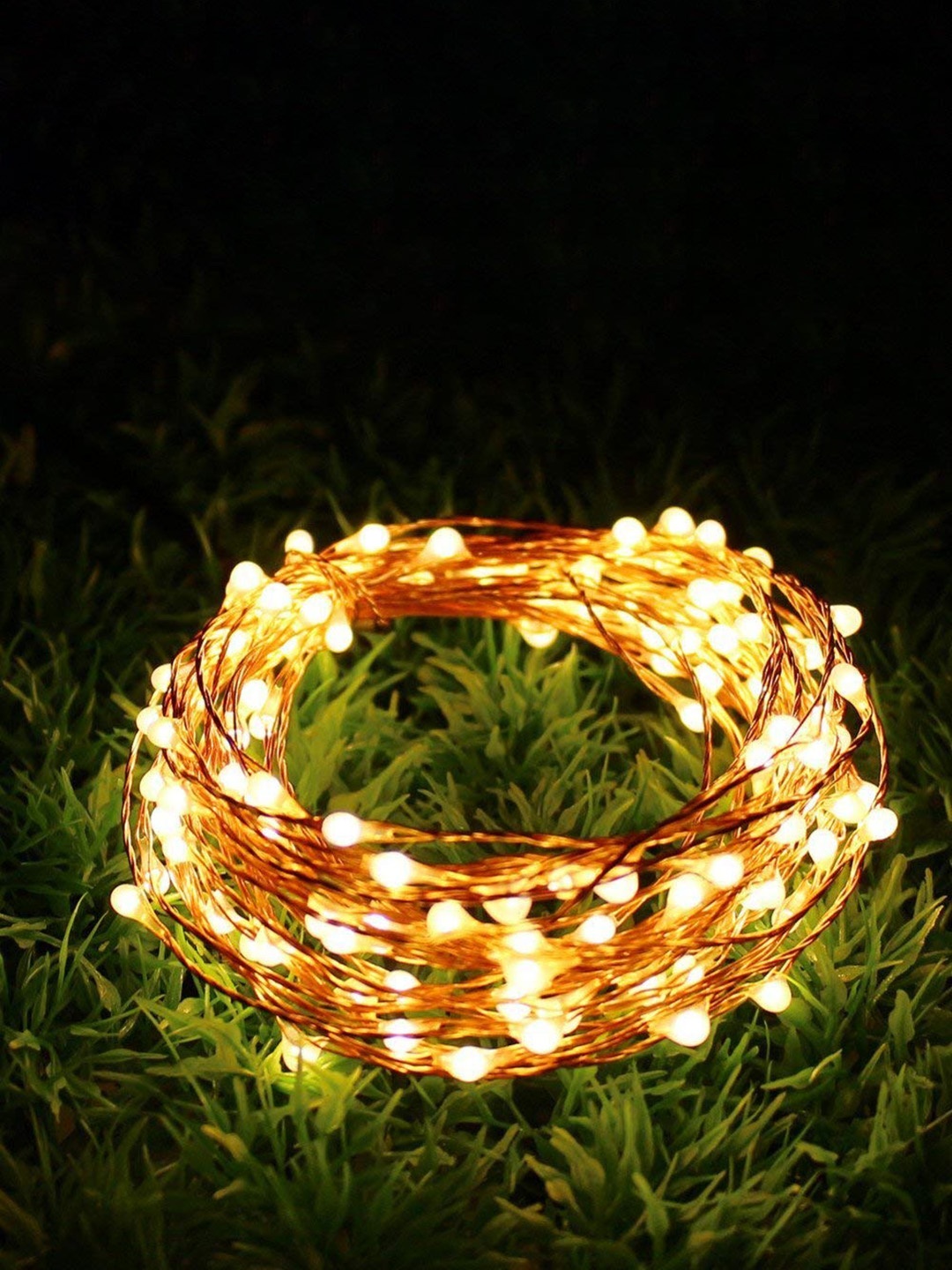 Quace Yellow Rice Fairy String Lights