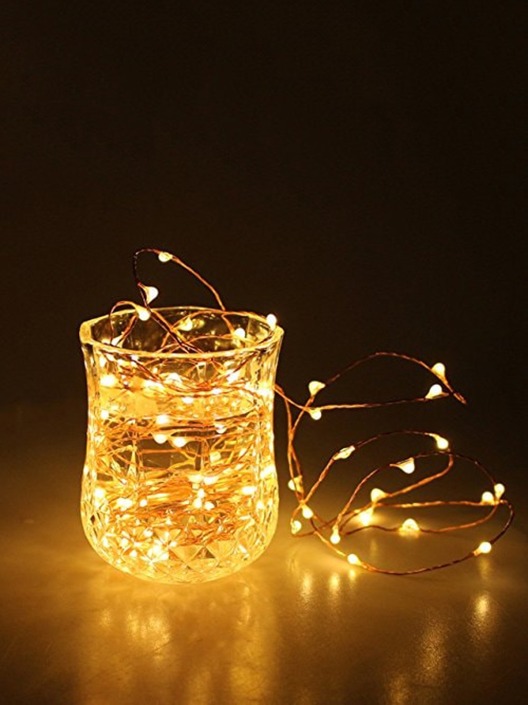 

Quace Yellow Rice Fairy String Lights