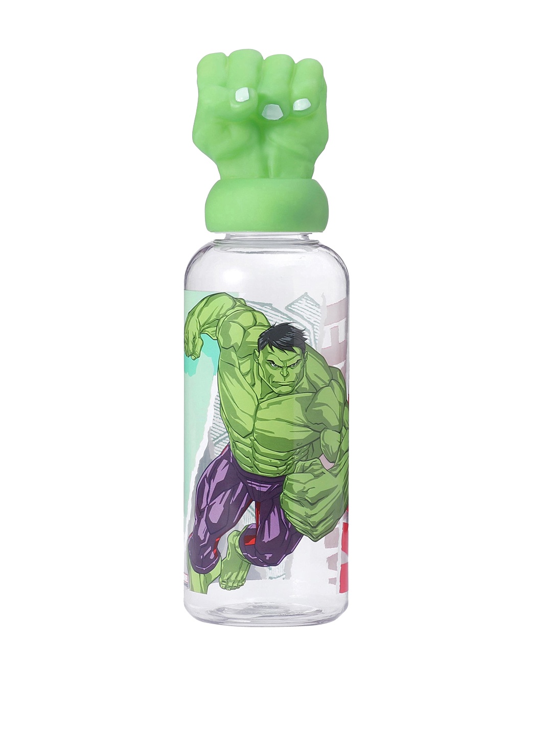 

Marvel Hulk Stor 3D Figurine Water Bottle 560ml, Green