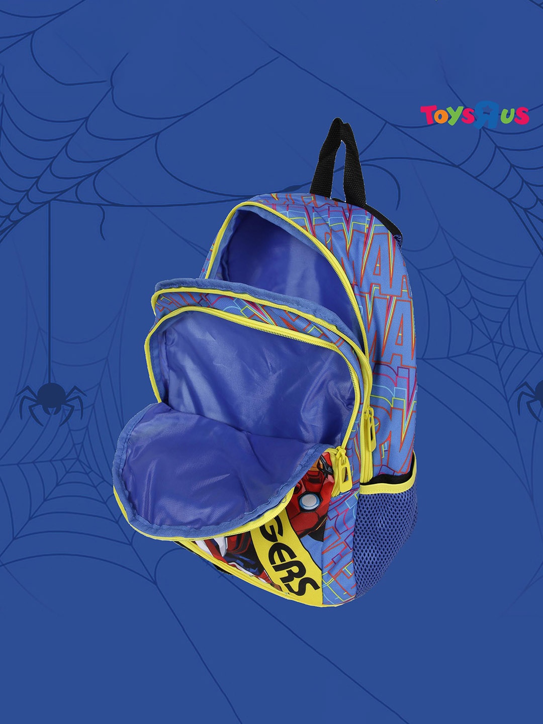 

Marvel Avengers School Bag With Lunch Box Compartment, Blue