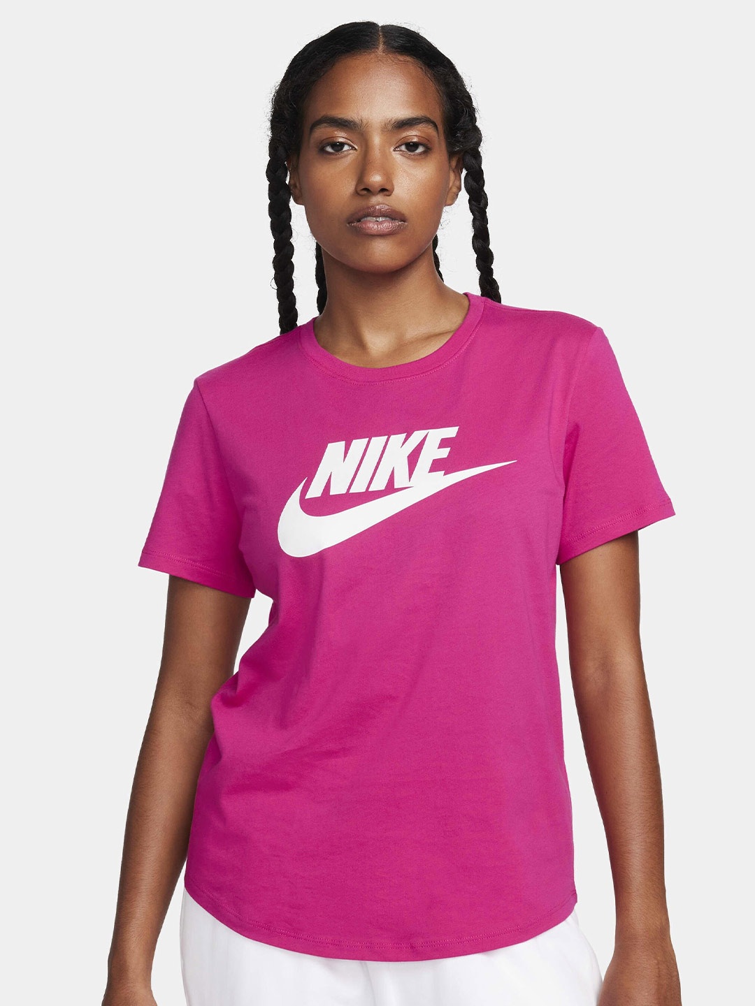 

Nike Sportswear Essentials Logo T-Shirt, Pink