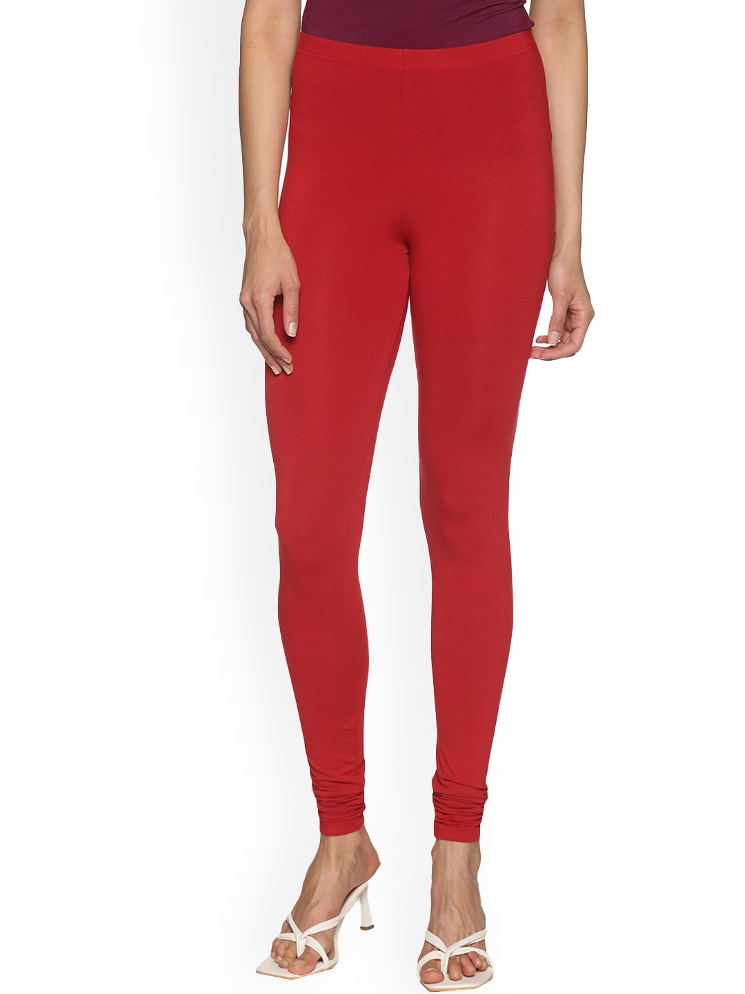 

HAY Churidar-Length Anti-Static Leggings, Red