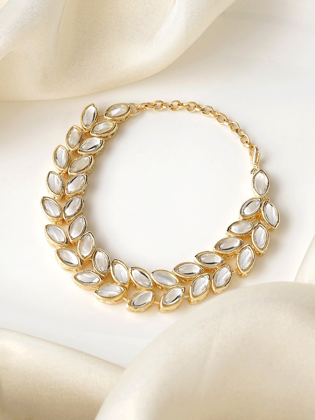 

TEEJH Gold-Plated Wraparound Bracelet