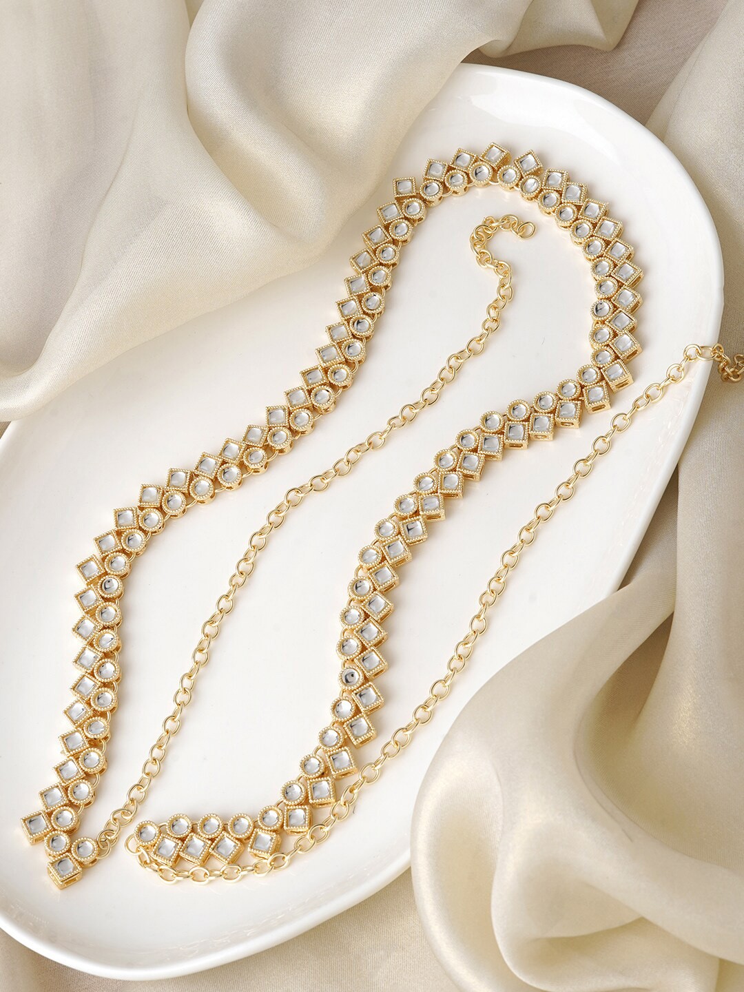 

TEEJH Gold-Plated Body Chain