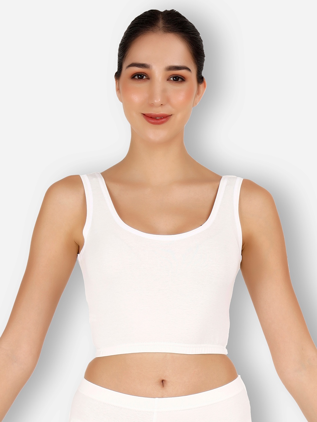 

SELFCARE Breathable Thermal Tops, White