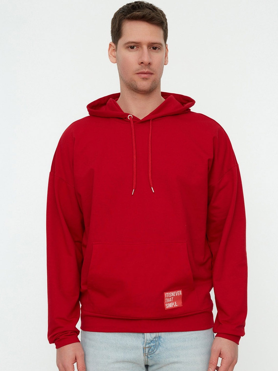 

Trendyol Hooded Pullover, Red