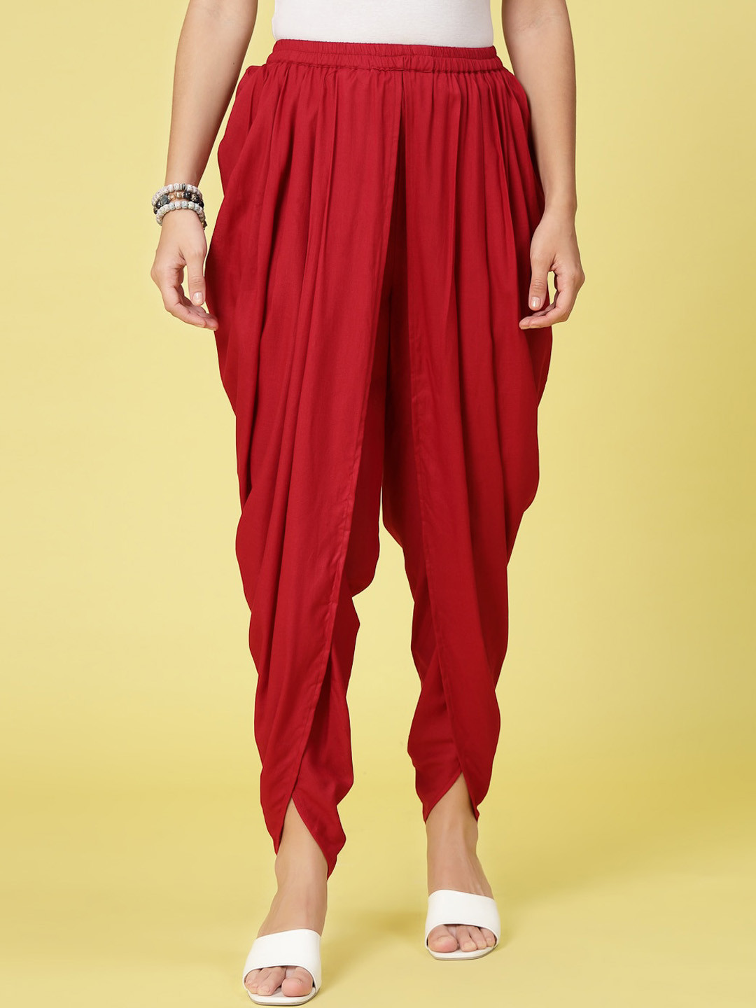 

Clora Creation Women Dhotis Pant, Maroon